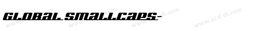Global SmallCaps字体转换